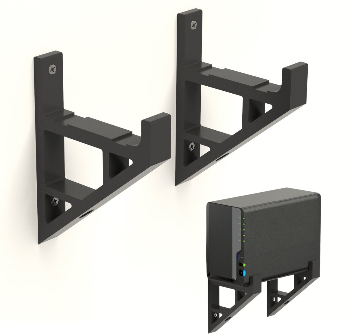 Wandhouder compatibel met Synology DiskStation - Houder voor NAS apparaat