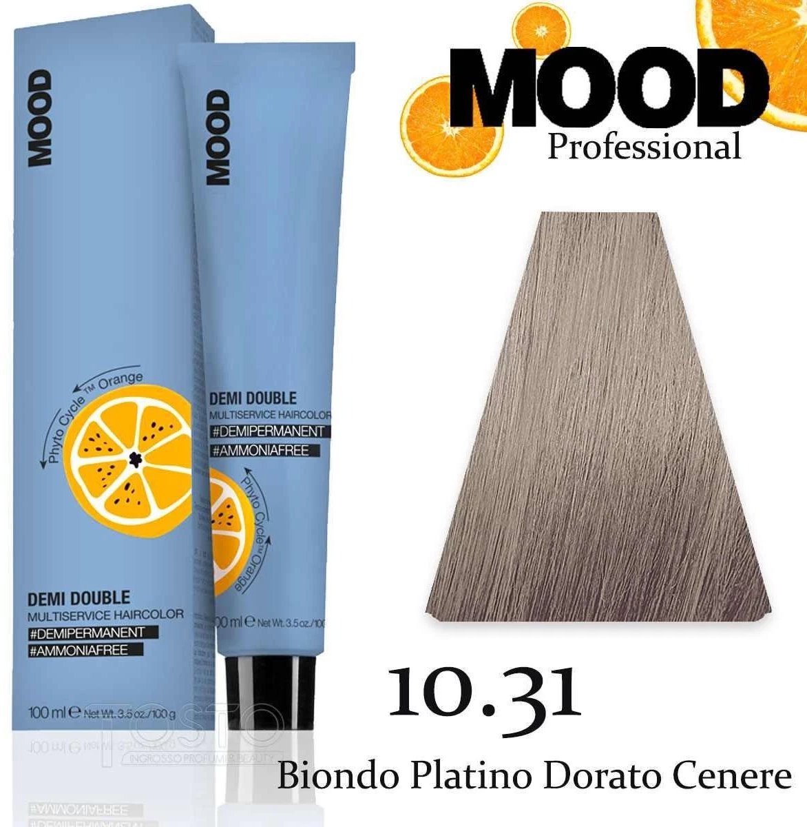 Mood Demi Double 10.31 platinum blonde ash-gold, 100 ml