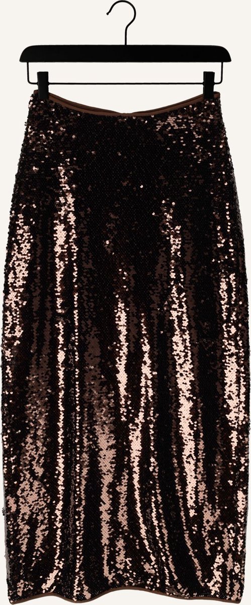 EDITED Dakara Skirt Rokken Dames - Brons - Maat 40