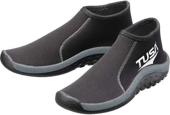 TUSA Dive Boot 3 mm – Waterschoenen van neopreen met antislip zool voor duiken en snorkelen – Zwart – DB0204 BK10 – Maat 43–44 (28 cm)