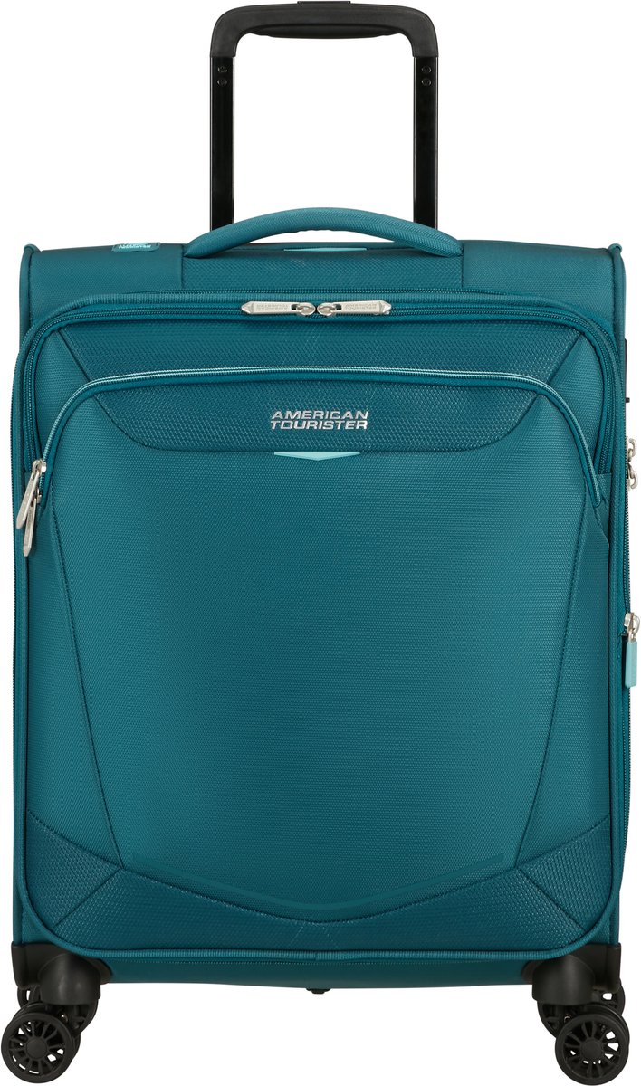 American Tourister Koffer - Summerride spinner 55 cm (4 wielen) handbagage - Uitbreidbaar - 1.9 kg - Totally Teal