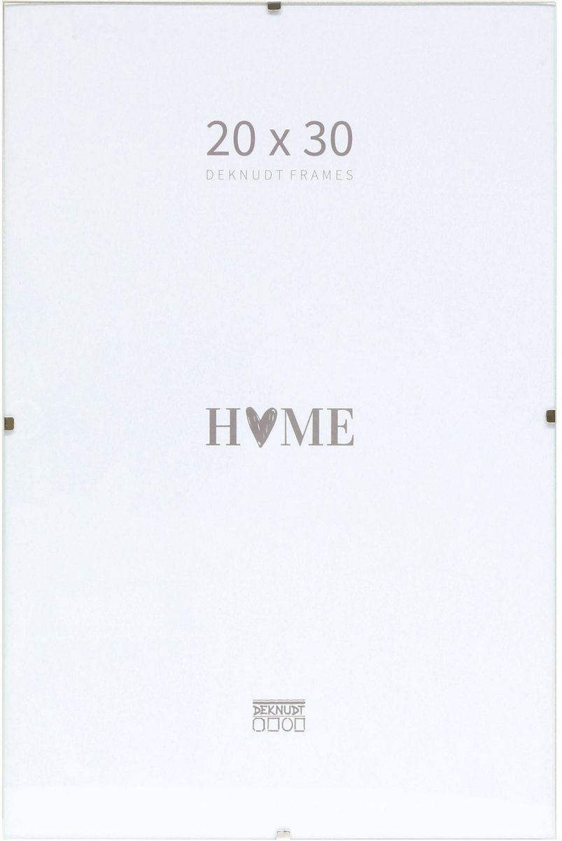 Deknudt Frames Wissellijst met clips - S200K9 - Voor foto: 20x30 cm