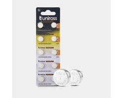 Uniross Alkaline Coin Cells AG13 10 pack