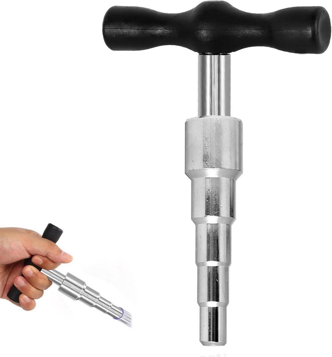Kalibratie Tool voor Buisverzachting en Expansie - Buiskalibrator en Ontbramer Set voor Diverse Buisformaten 16-32mm