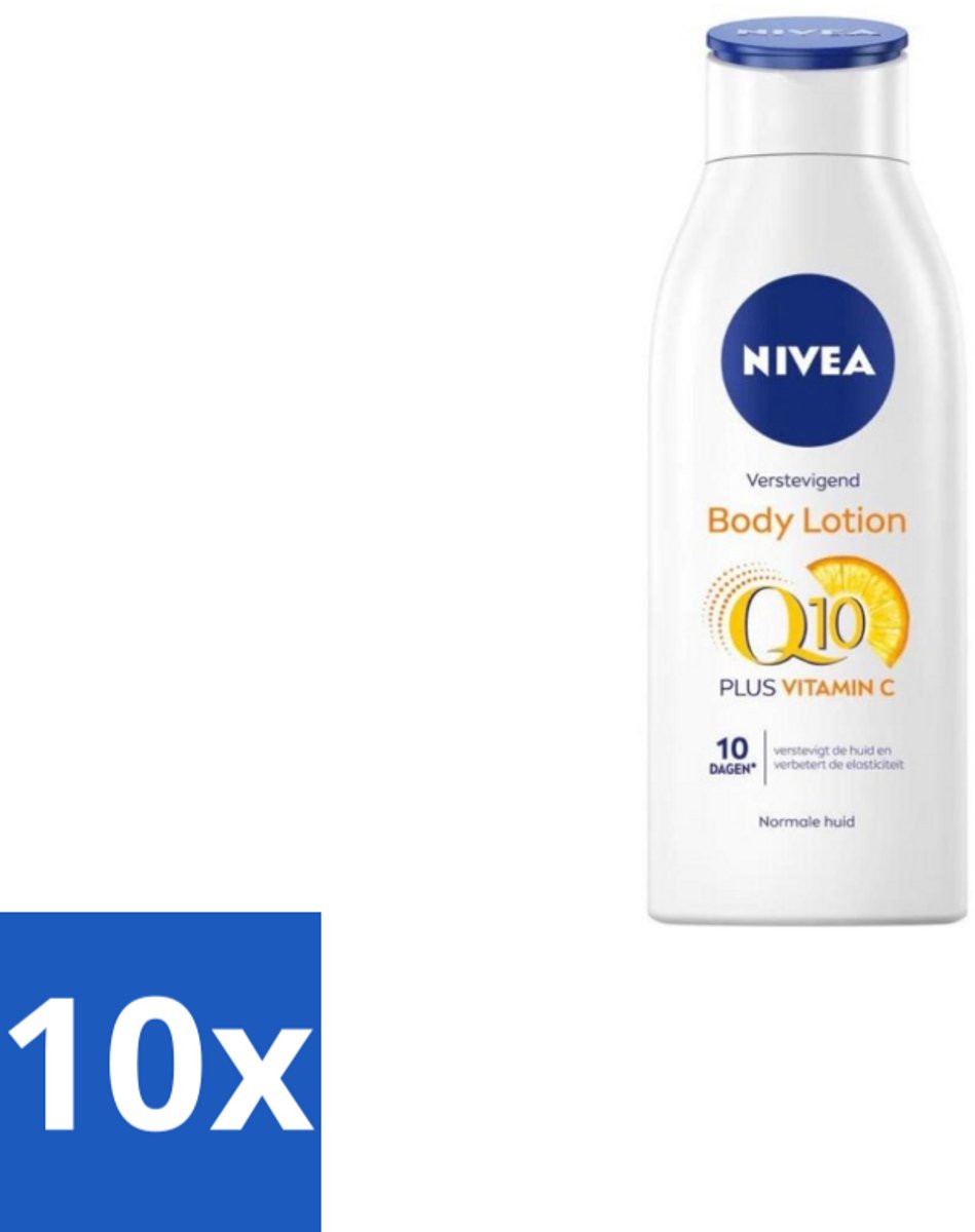 Nivea – Bodylotion – Q10 Plus Verstevigend – 400 ml - Bulkverpakking - 10 stuks