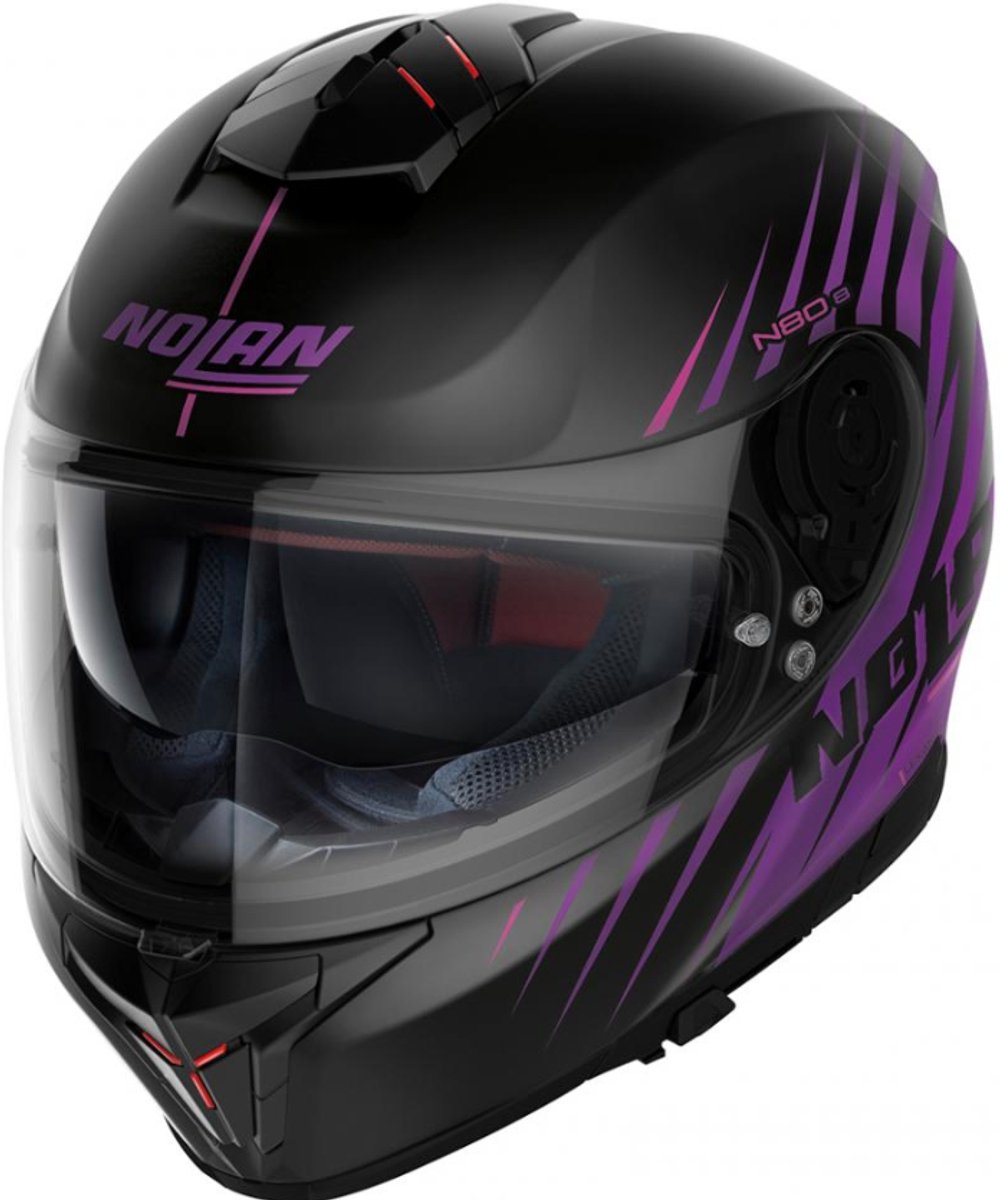 Nolan N80-8 Kosmos 66 Flat Zwart Integraalhelm - Helm