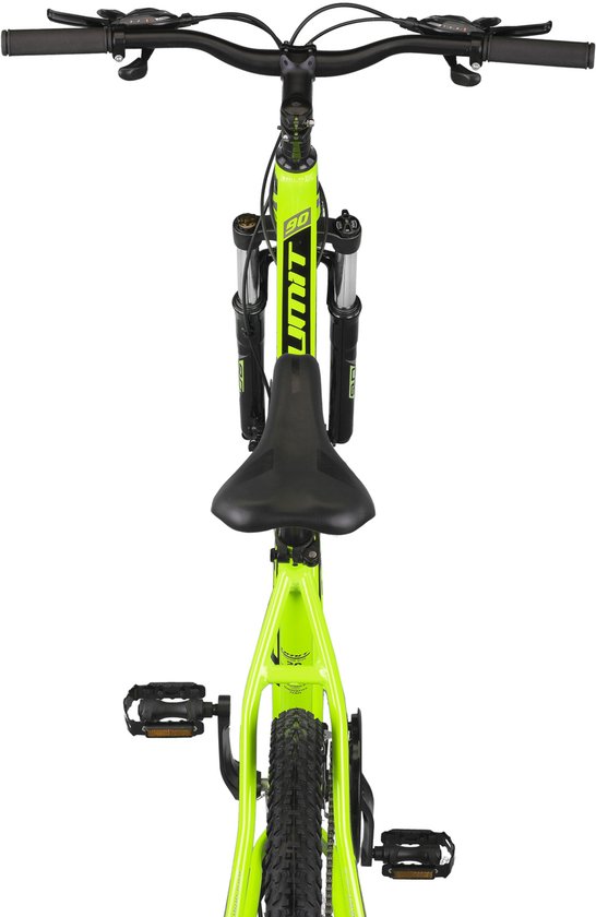 Umit Mirage - Hardtail Mountainbike 27.5 Inch - 50 cm - Unisex - 21V - Hydraulische schijfrem - Lime/Zwart — afbeelding 4