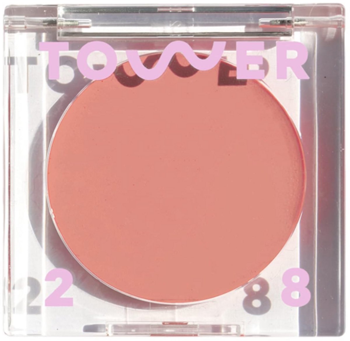 Tower 28 BeachPlease Cream Blush & Tinted Lip Balm – Multi-Use Wangen & Lippen Tint – Dewy Blush met Aloe Vera & Groene Thee – Vegan, Non-Comedogeen Make-up voor Gevoelige Huid – Magic Hour 0,16 oz