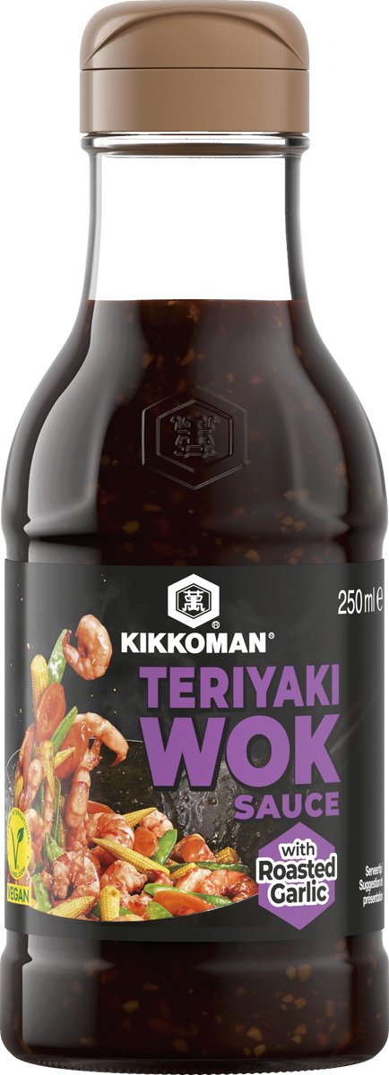 Kikkoman Teriyaki Roasted Garlic Sauce (250ml)