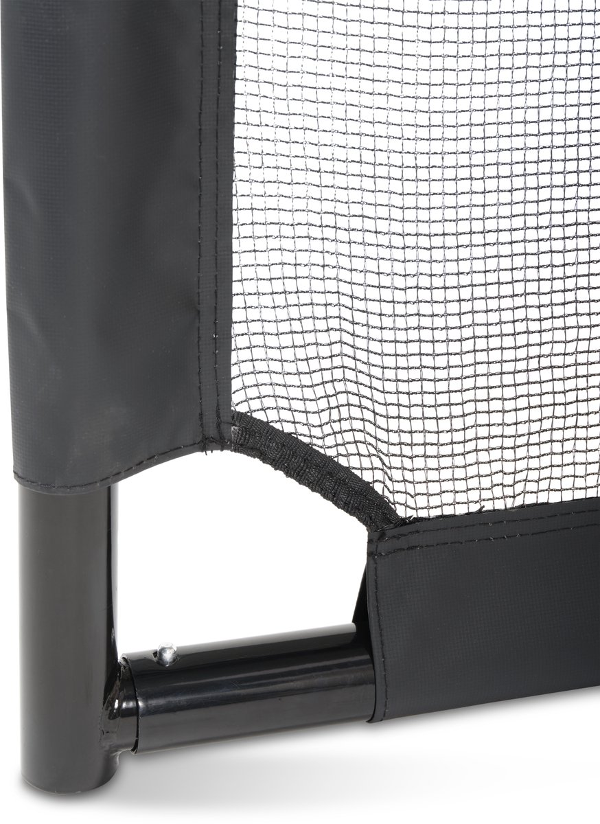 EXIT Maestro Stalen Voetbaldoel 180x120cm - Voetbal Goal - Voor Kinderen - Tuin - Zwart — afbeelding 3