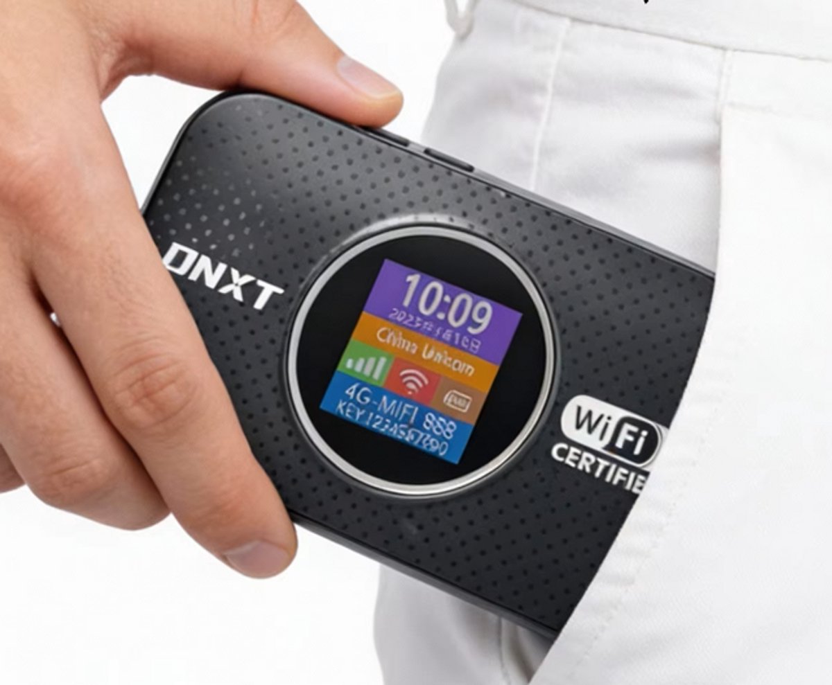 DNXT 4G LTE WiFi Router: draagbaar internet met WiFi 6 thumbnail 2