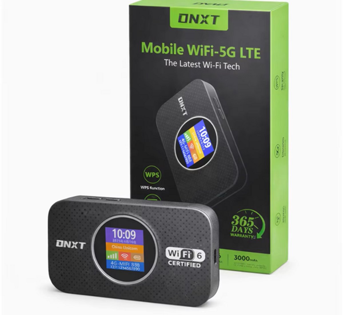DNXT 4G LTE WiFi Router: draagbaar internet met WiFi 6 thumbnail 3
