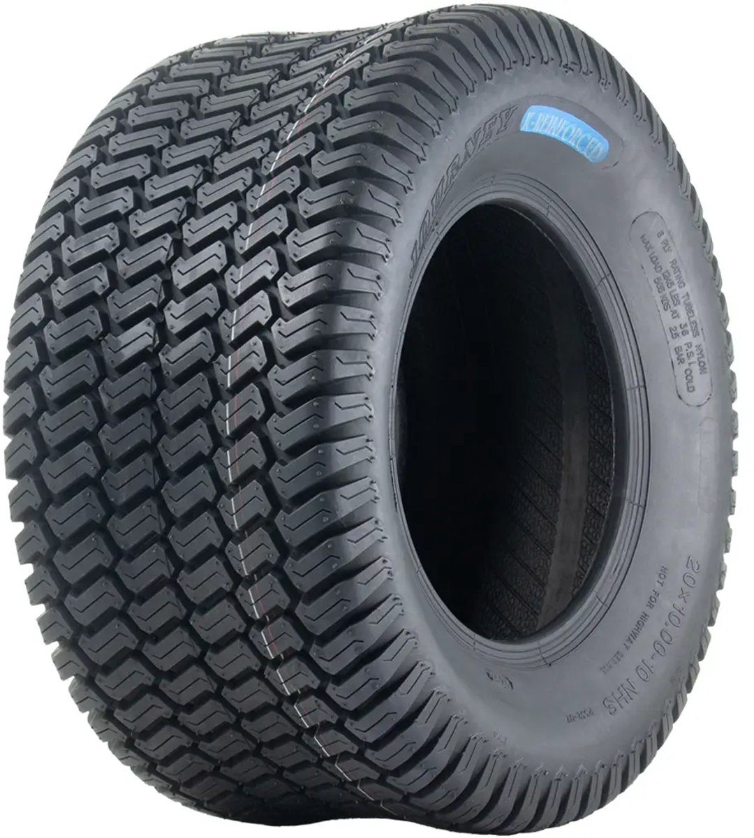 20x10.00-10 grasmaaierband, 6-laags, Multi Turf Grass Wanda P332, met kevlarversterking