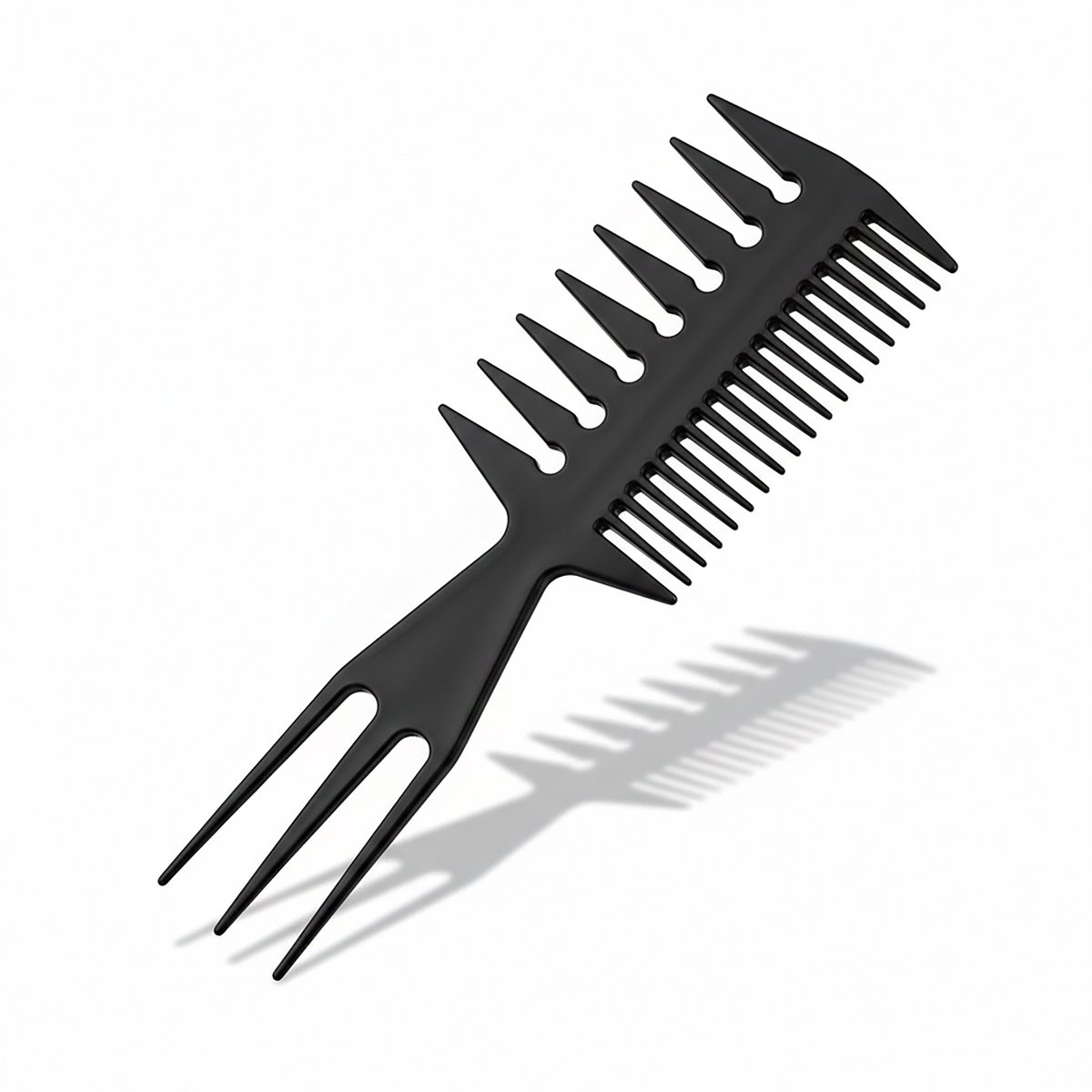 Consumerce® Professionele 3 Way Styling Kam – Zwart – Haarkam - Heren