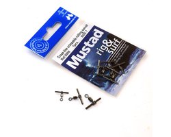 Mustad Rig & Surf Cross Line Crimpable Rolling Swivel | 8 Stuks 10