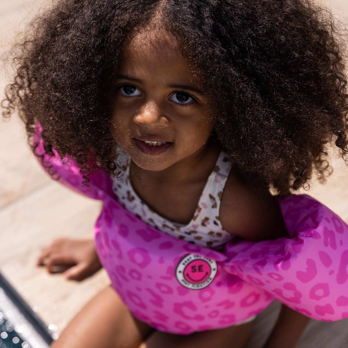 Swim Essentials Puddle Jumper - Roze - Leopard - 2/6 Jaar — afbeelding 8