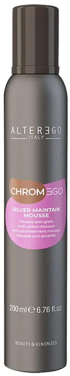 ALTER EGO CHROMEGO SILVER MAINTAIN MOUSSE 200ML