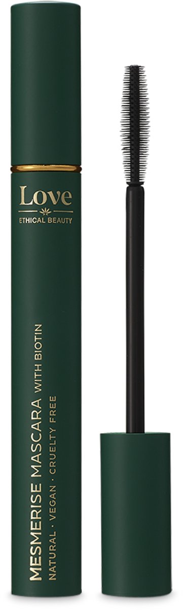Love Ethical Beauty - Organic Mesmerise Mascara - Bruin - Vegan & Natuurlijk - Geschikt voor Gevoelige Ogen