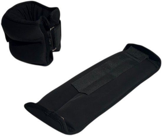 Padisport Enkelgewichten 2 Kg - Ankle Weights - Enkelgewichten - Polsgewicht - Zwart