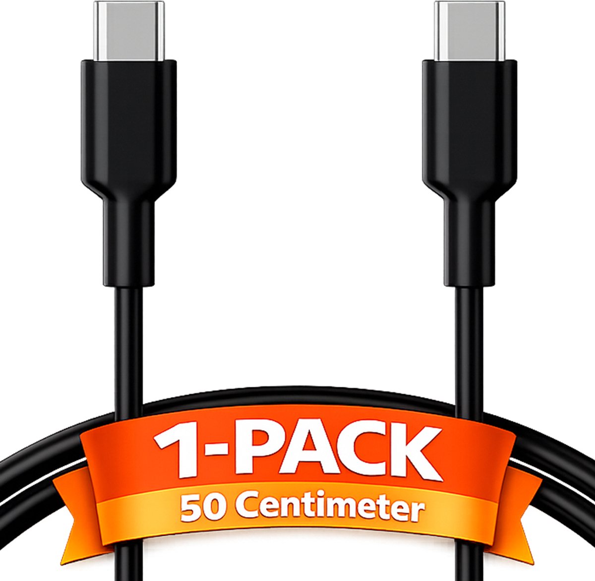 USB C kabel 50 cm - USB C naar USB C - USB-C kabels - USB C kabel naar USB C - Oplaadkabel USB C - USBC kabel - Universeel - Extra kort