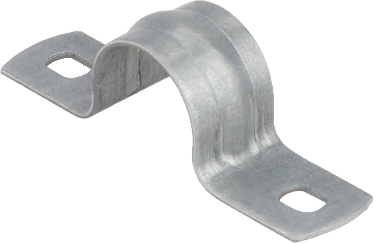 KIRCHHOFF dubbele pijpzadel, gegalvaniseerd, 26 mm (2x)