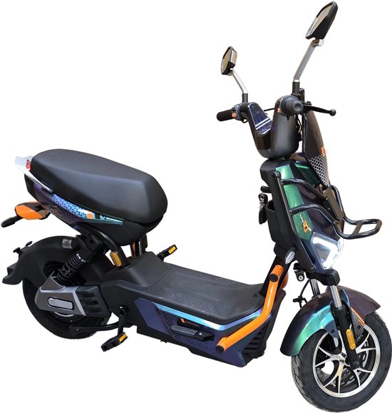 Elektrische Nitro 800W 25 km/u – Actieradius tot 70 km | Ecowielen