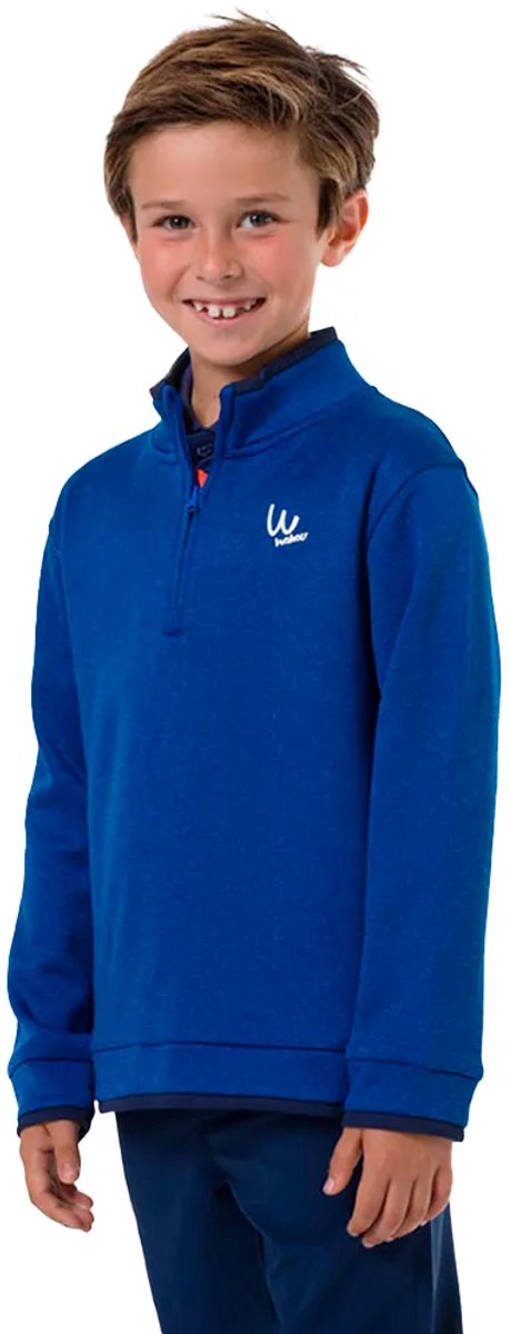 Wekolf Fleece 9-10 Years Jongens Meisjes Blauw