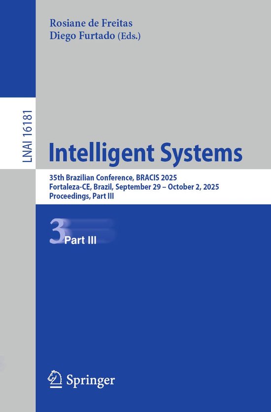Springer Nature Proceedings Computer Science 3 - Intelligent ... - cover