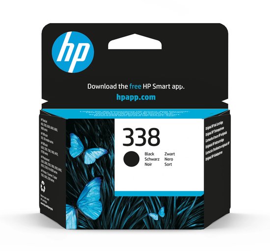 HP 338 Inktcartridge - Zwart 5C8765EE°