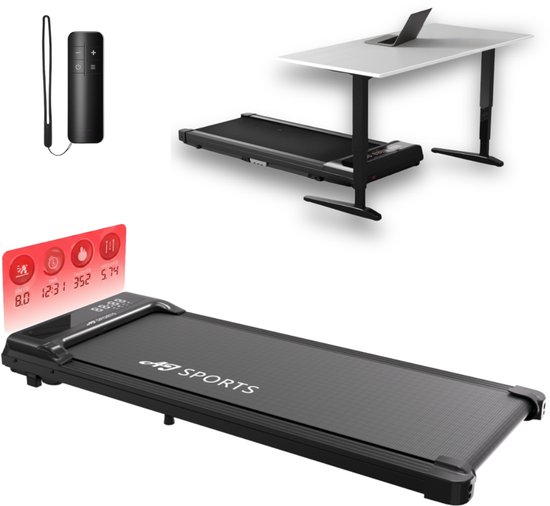 AJ-Sports Loopband - Walking Pad - 1 tot 8 km/u - Krachtige - AJ-Sports - €109,99