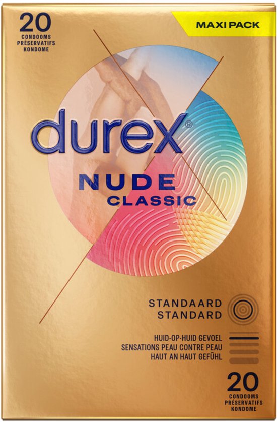 Durex Condooms Nude Huid-Op-Huid Gevoel - 20st - Ultra Dun