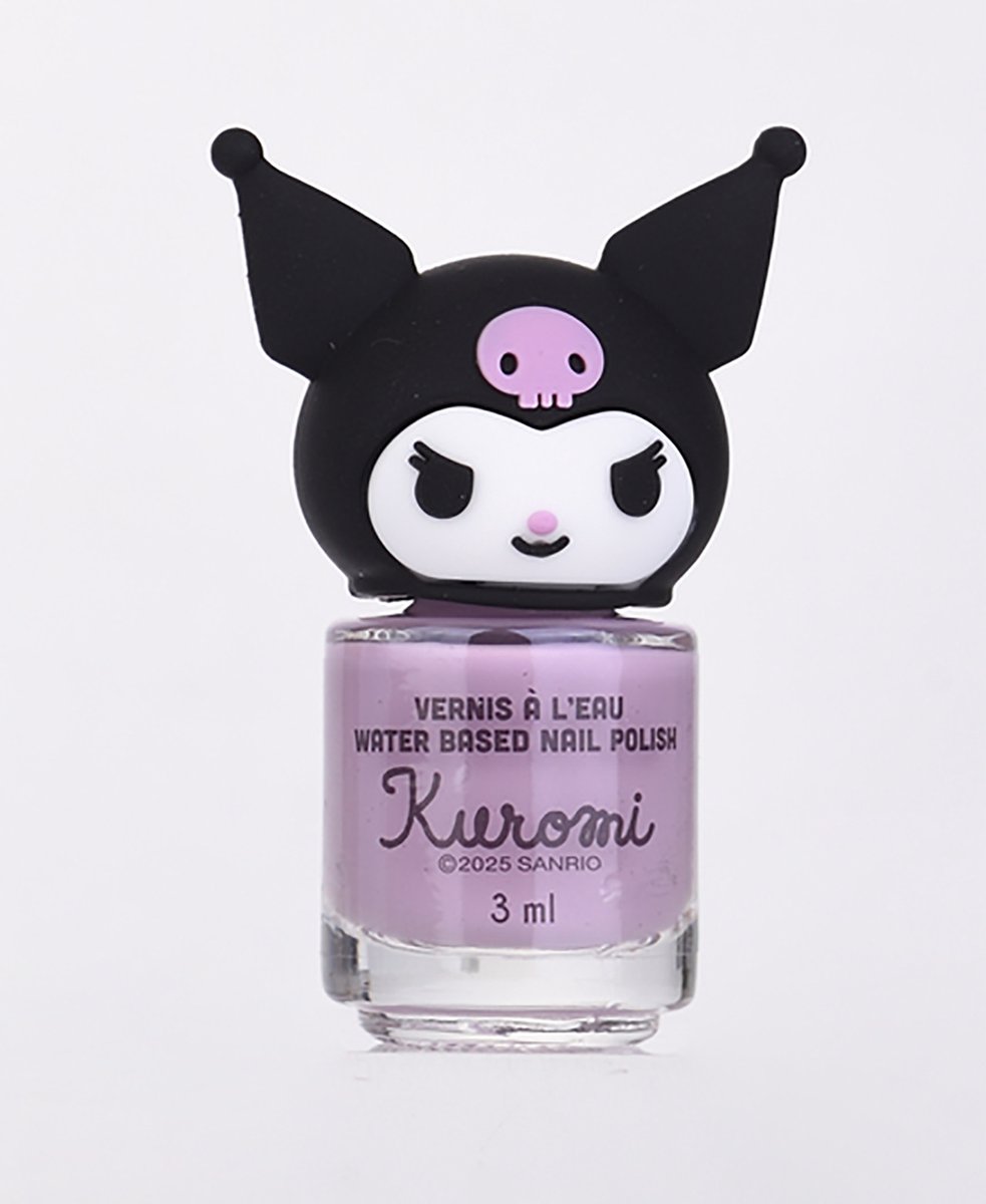 Kuromi Nagellak – Kinderen Nagellak – Glitter Nagellak – Waterbasis – Afwasbaar – Vegan – 3 ml