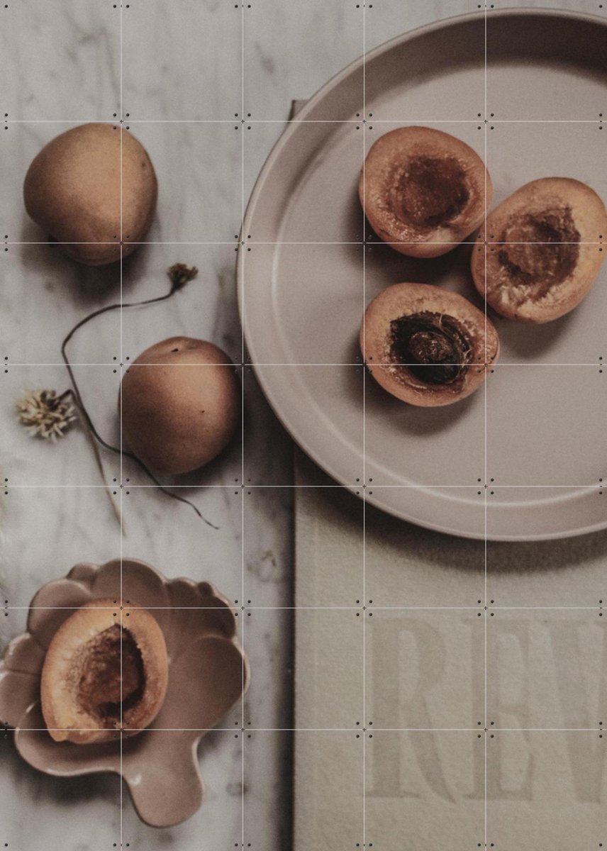 IXXI Nordic Orchard, STUDIO HANNAH LEMHOLT - 100 x 140 cm - Gratis ophangtool - Grote wanddecoratie en posters - Fotografie, Keuken, Eetkamer