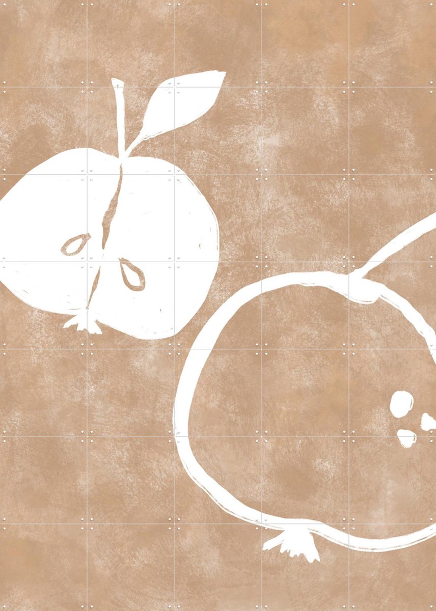 IXXI Vie Simple No. 72, Treechild & Various - 100 x 140 cm - Gratis ophangtool - Grote wanddecoratie en posters - Minimalisme, Illustraties, Grafisch