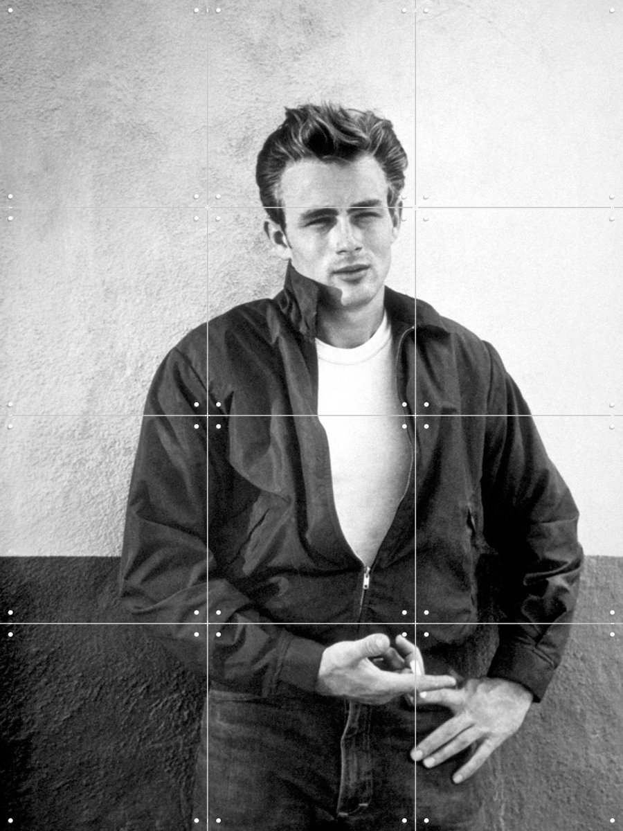 IXXI Rebel without a cause, Bridgeman Images - 60 x 80 cm - Gratis ophangtool - Grote wanddecoratie en posters - Vintage, Fotografie, Woonkamer