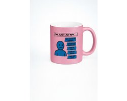 Grappige 'I'm Just An NPC ...' Mok – Humoristische Koffiemok voor Gamers en Meme Liefhebbers