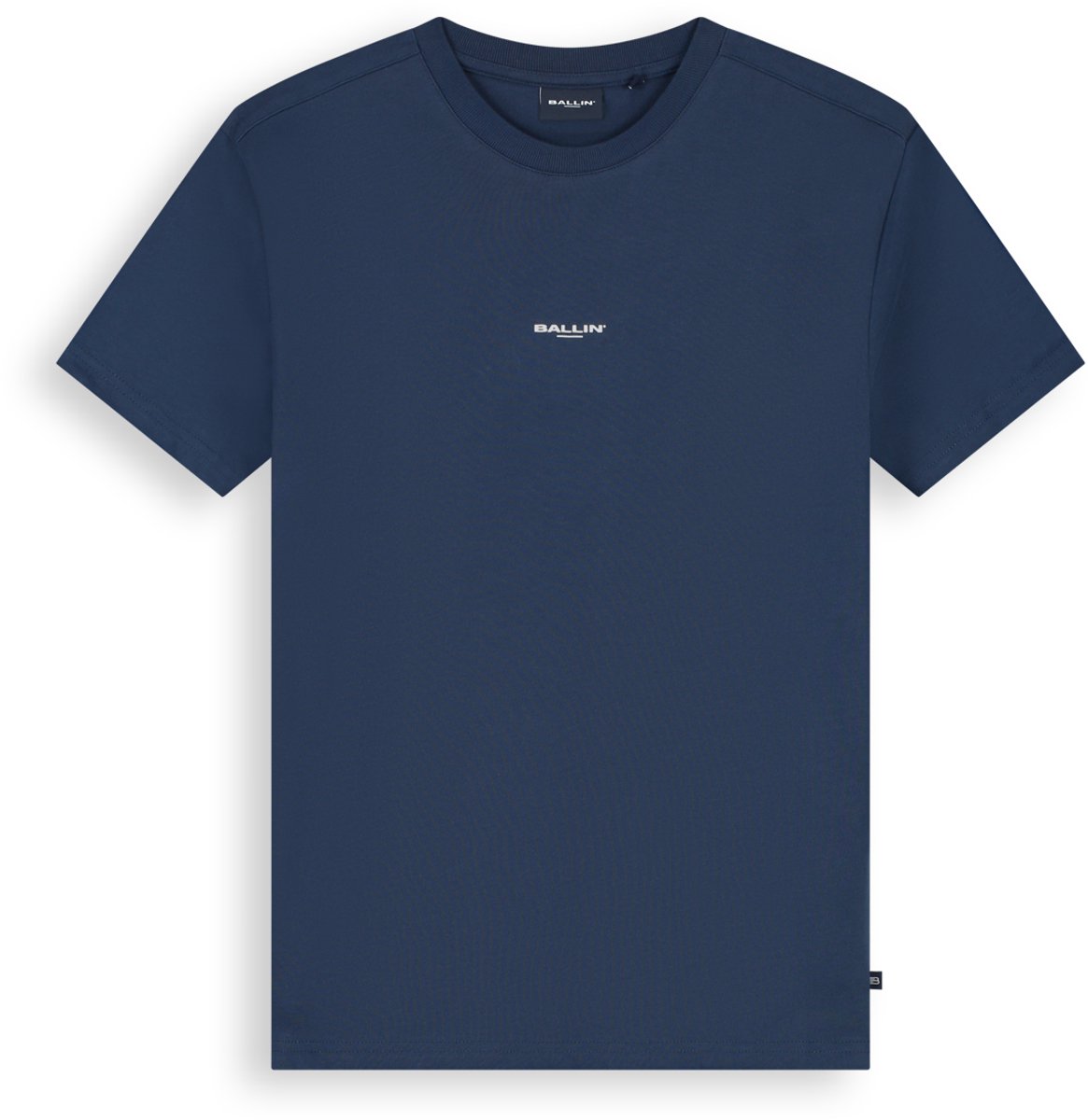 Ballin Amsterdam - Jongens Loose fit T-shirts Crewneck SS - Navy - Maat 8
