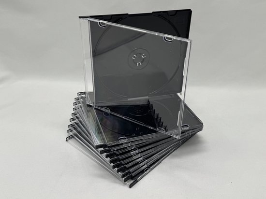 Slim Jewel Case CD-doos/DVD-doos Zwart, Pak van 20 ( zonder disk/sans disque )