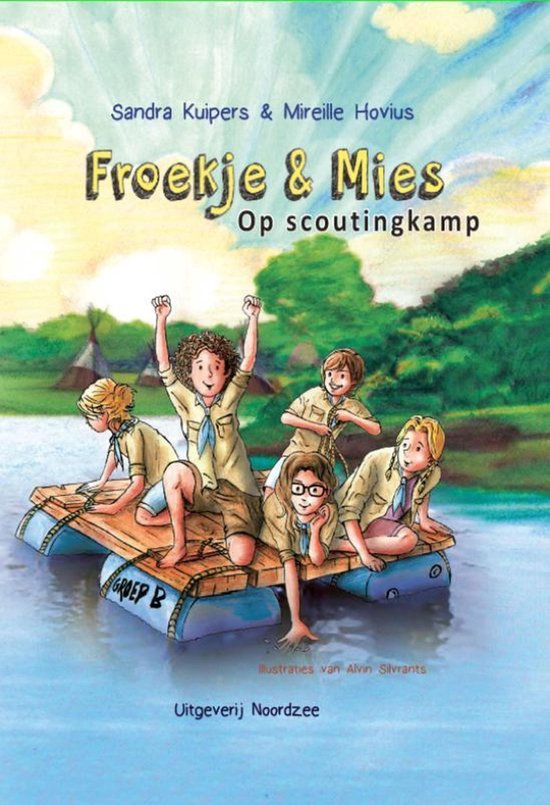 Froekje & Mies 2 - Op scoutingkamp - cover