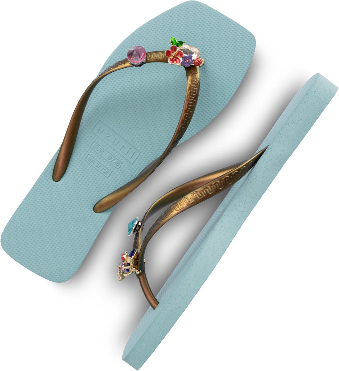 Uzurii | Teenslippers | Dames | Azul | Maat 35/36