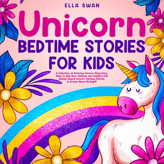 Unicorn Bedtime Stories for Kids: A Collection of Relaxing U ... - cover