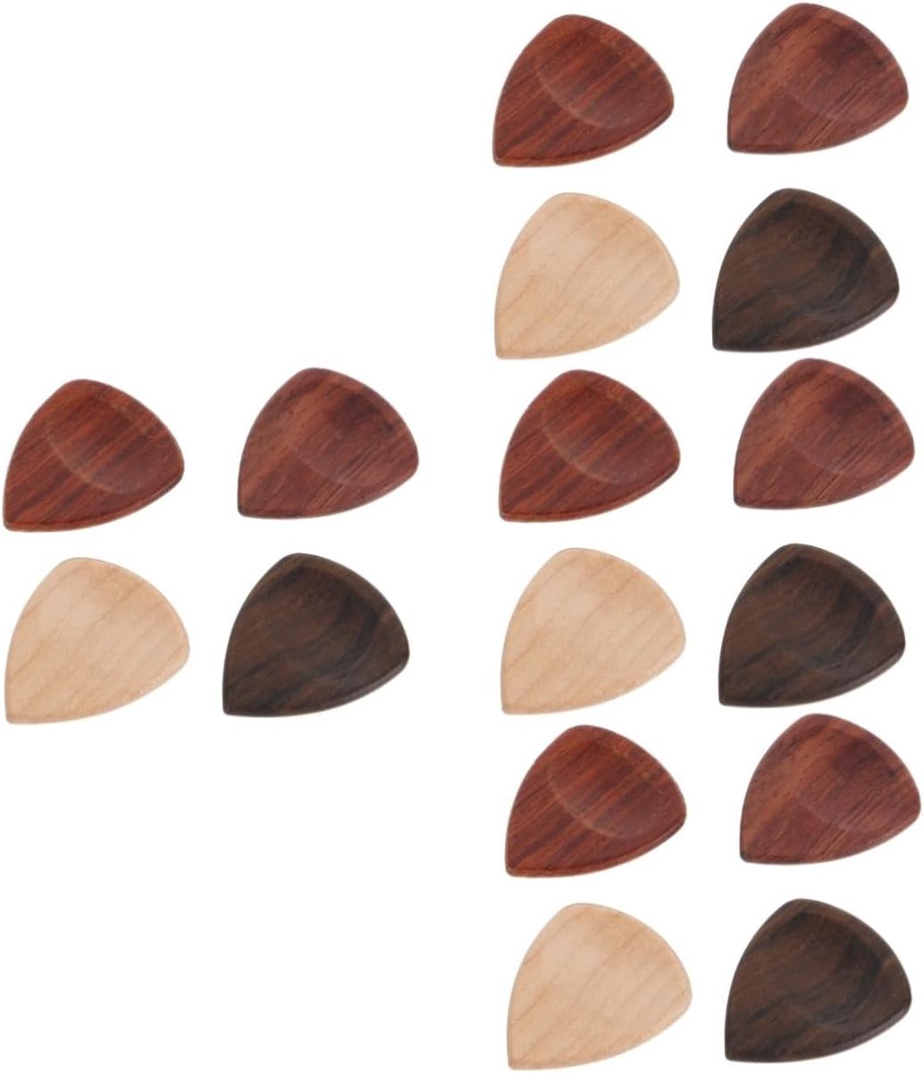 Gitaar Plectrums - Picks - Muziek Spelen - 16 Stuks Set - 3.2 x 2.7 cm - Diverse Kleuren