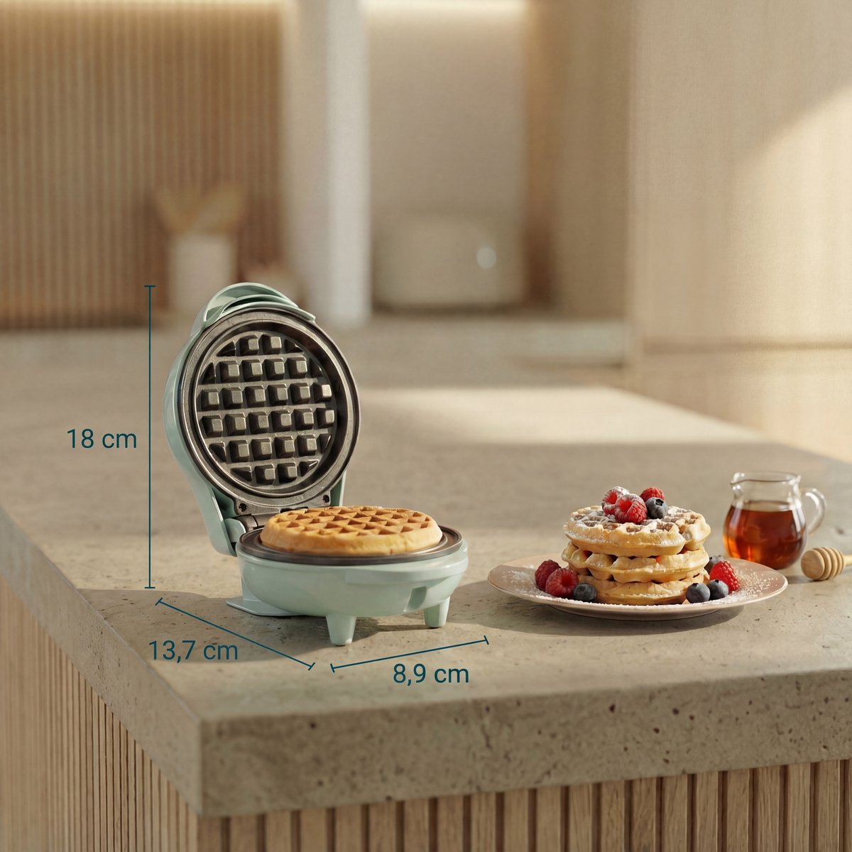 Wafelijzer van Bestron — cadeau in Koken & Dineren - foto 2