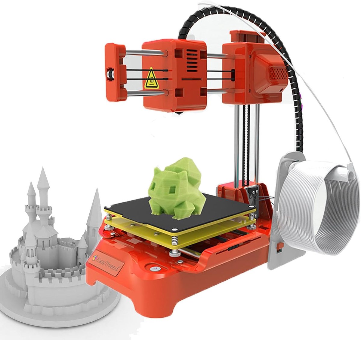 3D Printer - Beginner Printer - Creatief Hobbyen - Stille Werking - 10x10x10 cm