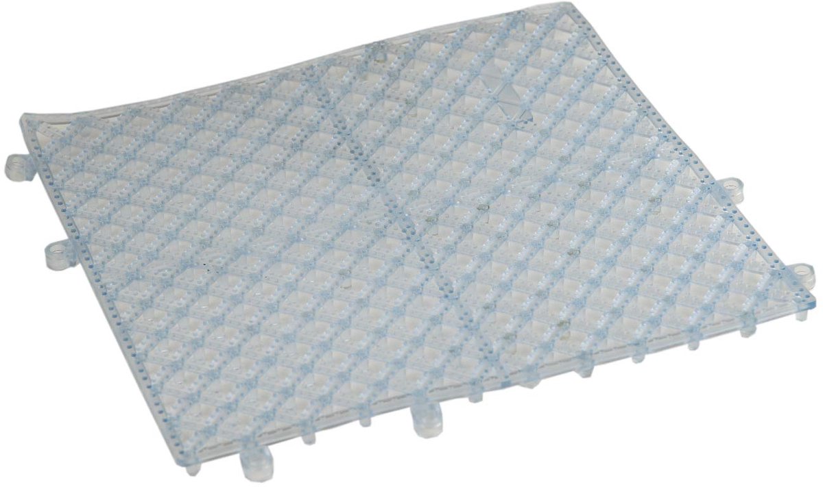 Glasmat - Onderlegger - Bar Bescherming - Duurzaam Materiaal - 33x33cm - Transparant