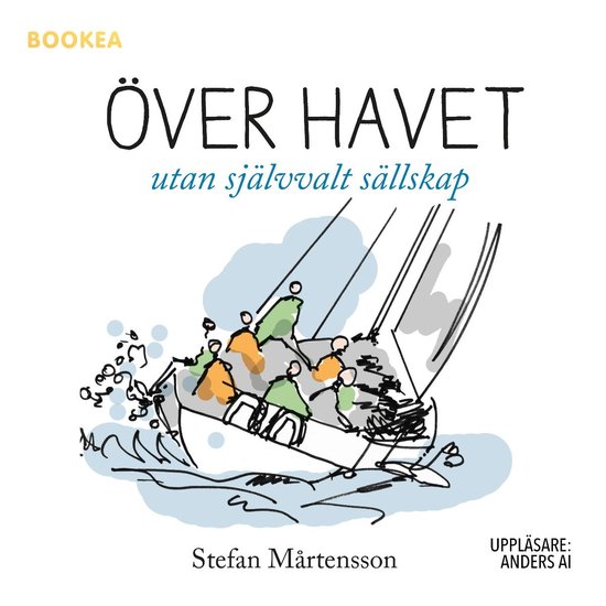 Över havet : utan självvalt sällskap - cover