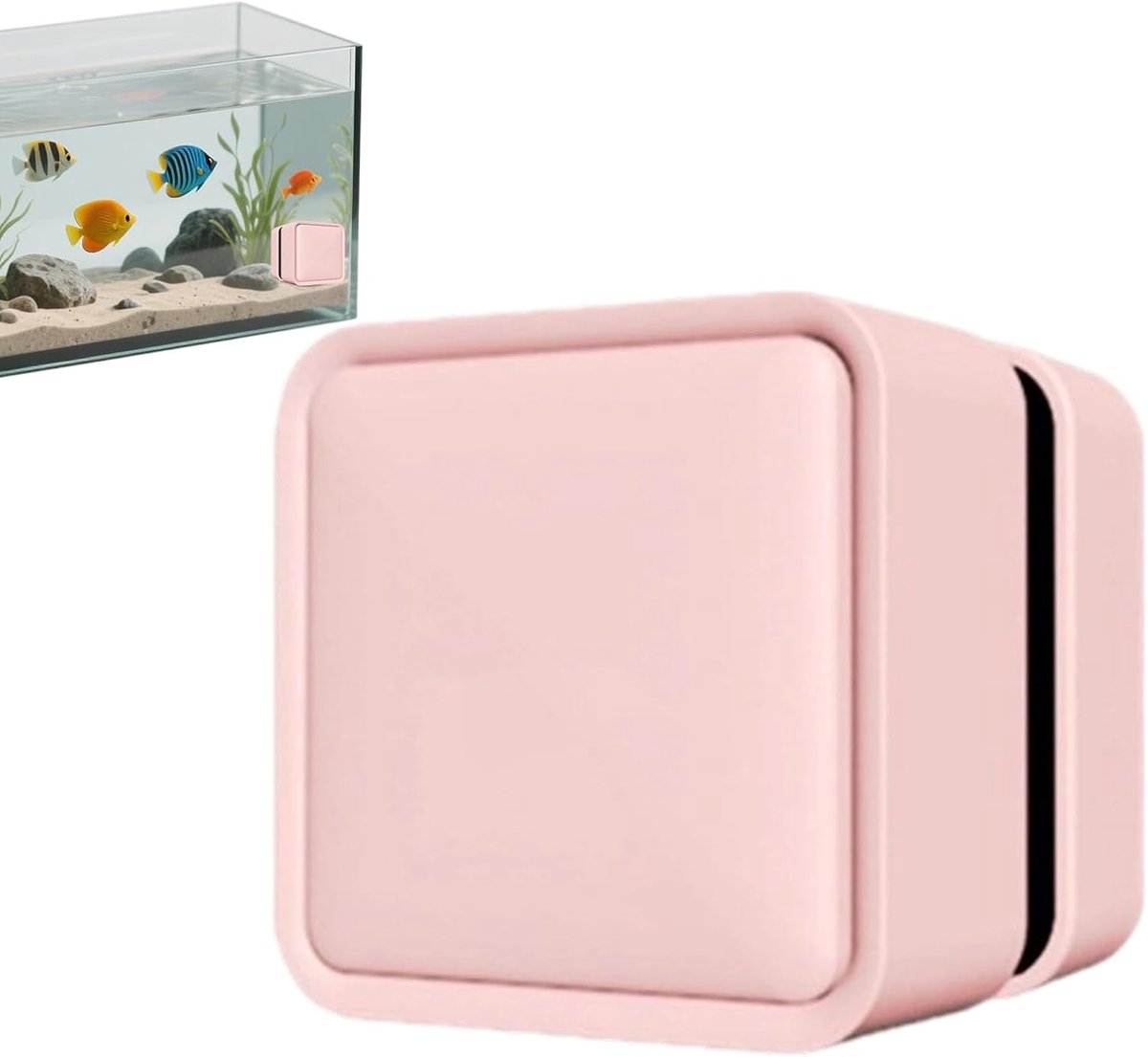 Aquarium Schrobber - Algenkrabber - Aquarium Onderhoud - Magnetisch Dubbelzijdig - Kleine Afmetingen
