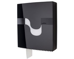 Toiletpapier dispenser Celtex Maxi Jumbo zwart