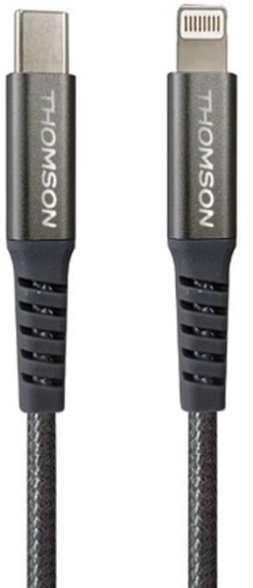 THOMSON USB-C naar Lightning 5A kabel - Snel opladen en datatransfer – Lengte 1,5 m