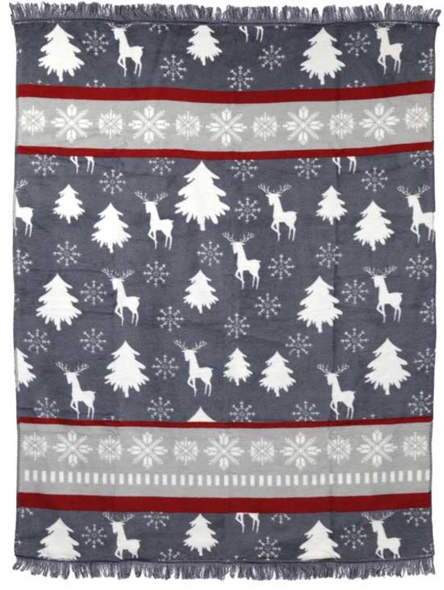 Unique Living Plaid Arthur 150x200cm Dessin 6 Multicolor
